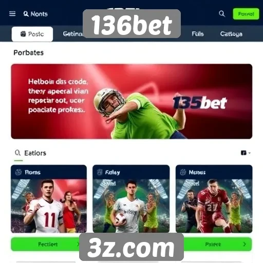 Funcionalidades da plataforma de apostas 136bet