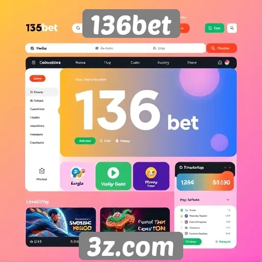 Interface do usuário do 136bet é intuitiva e moderna