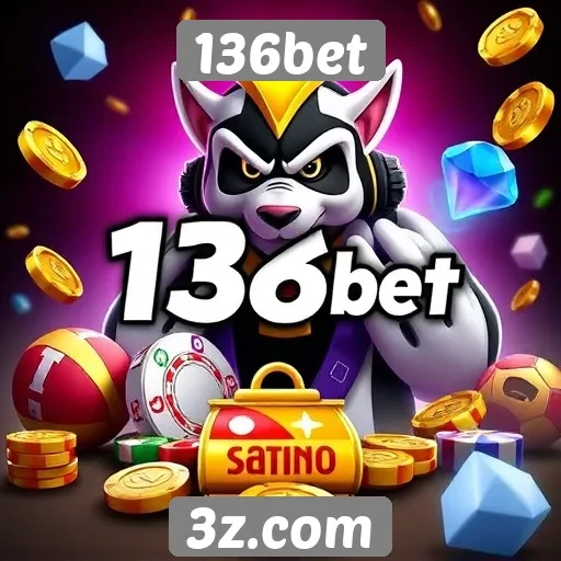 Variedade de jogos oferecidos pelo 136bet